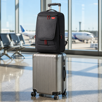 Sac à dos de voyage OEM durable, antichoc et étanche en tissu Oxford avec port USB pour console, personnalisable avec 5 logos