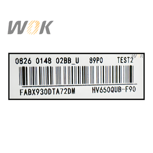 MOQ 17 piezas 32 43 55 65 <span class=keywords><strong>75</strong></span> pulgadas HV650QUB-F90 Pantalla LCD de celda abierta de repuesto para reemplazos de pantallas de <span class=keywords><strong>TV</strong></span> <span class=keywords><strong>Samsung</strong></span> BOE para Smart <span class=keywords><strong>TV</strong></span> - Product Image 2