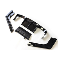 Diffuseur arrière M4 de style V, noir brillant, robuste et étanche, neuf, pour BMW Série 4 F32 F33 F36 2014-2020