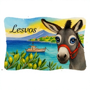 DAFNI <b>BIG</b> PAZAR Ceramic <b>Magnets</b>-Custom Promotional Gifts for Collectors (Model 39) - Product Image 1