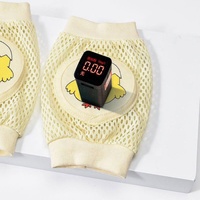Genouillères antidérapantes pour bébé, respirantes, en maille, protection des jambes pour tout-petits, coussinets en éponge, genouillères et coudières en polyester pour bébé