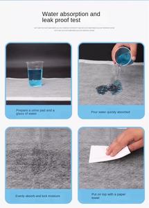 Almohadilla de carbón de bambú para orinar de mascotas, bloqueo de agua grueso, entrenador antifiltración a prueba de fugas, Material de PE desechable para entrenamiento de perros y gatos - Product Image 6