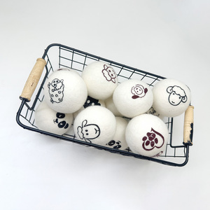 Prix usine 100% boule de <span class=keywords><strong>laine</strong></span> néo-zélandaise taille personnalisable bricolage décoration de la maison fournitures pour guirlande de noël 1000 pièces commande minimum - Product Image 6