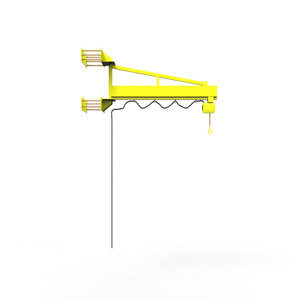 Высокопроизводительный настенный консольный кран 0.125т, 0.25т, 0.5т, 1т, 2т, 3т с электроприводом, поворотный, беспроводной - Product Image 6