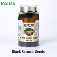 Graines de sésame noir, sésame noir pur et naturel, nourrit les cheveux et favorise la santé