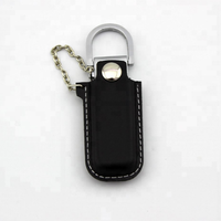 Flash Drive USB 3.0 Berkualitas Baik dengan Garansi 2 Tahun, Dilengkapi Gantungan Kunci, Mendukung Logo Custom, 8gb 16gb 32gb, USB Stick Kulit