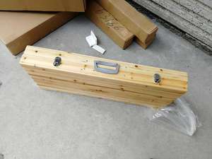 Vente en gros, <span class=keywords><strong>valise</strong></span> portable 4 places, <span class=keywords><strong>table</strong></span> de pique-nique pliante en bois pour <span class=keywords><strong>camping</strong></span> en plein air avec trou pour parapluie cnsf - Product Image 6