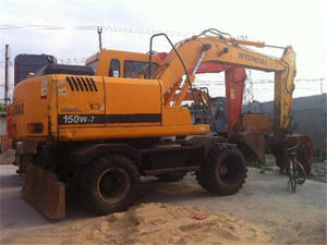 Excavatrice d'occasion HYUNDAI 150W-7 Prix avantageux excellentes performances Excavatrice d'occasion HYUNDAI à vendre - Product Image 6