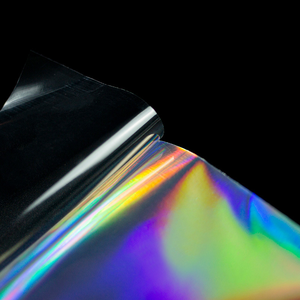 高品质定制标志激光薄膜印刷拉链全息袋聚酯薄膜拉链塑料可重新密封袋 - Product Image 2