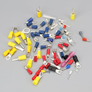 Xiangqian RV Verbindungseffizienz Isolierte Elektrische Klemme Kupfer-Flachstecker Verbindungsstück Verzinnte Gabeltyp Crimpklemme - Product Image 1