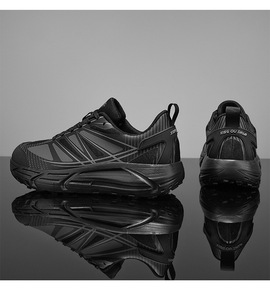 Chaussures de sport unisexe grande taille à semelle large, confortables et polyvalentes, pour hommes et femmes, idéales pour la course à pied, avec semelle épaisse en MD. - Product Image 5