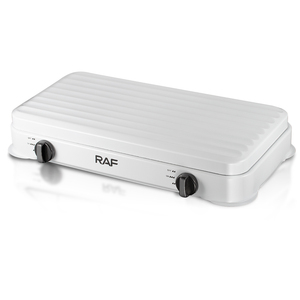 Cuisinière <span class=keywords><strong>de</strong></span> table électrique RAF <span class=keywords><strong>de</strong></span> qualité supérieure en acier inoxydable, 2 brûleurs doubles, <span class=keywords><strong>pour</strong></span> cuisine - Product Image 4