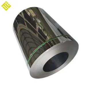 Factory Supply 2B BA Mirror Hot Rolled 201 202 304 316 410 0.2mm 0.4mm Thick Stainless Steel Coil For Architectural Decoration