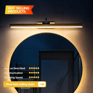 Applique murale LED moderne nordique à angle réglable pour hôtel, lampe d'art pour couloir, salle de bain, miroir et coiffeuse - Product Image 3