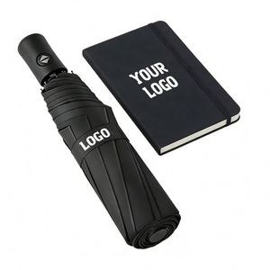 Wholesale Custom High Quality 3 Fold Folding Foldable Windproof Uv Black Colour <b>Automatic</b> Auto Open Close <b>Umbrella</b> for the Rain - Product Image 1