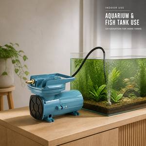 Bomba de Aire Portátil para Acuario, Compresor de Aire de 12V CC para Peceras, Bomba de Oxígeno para Acuicultura - Product Image 5