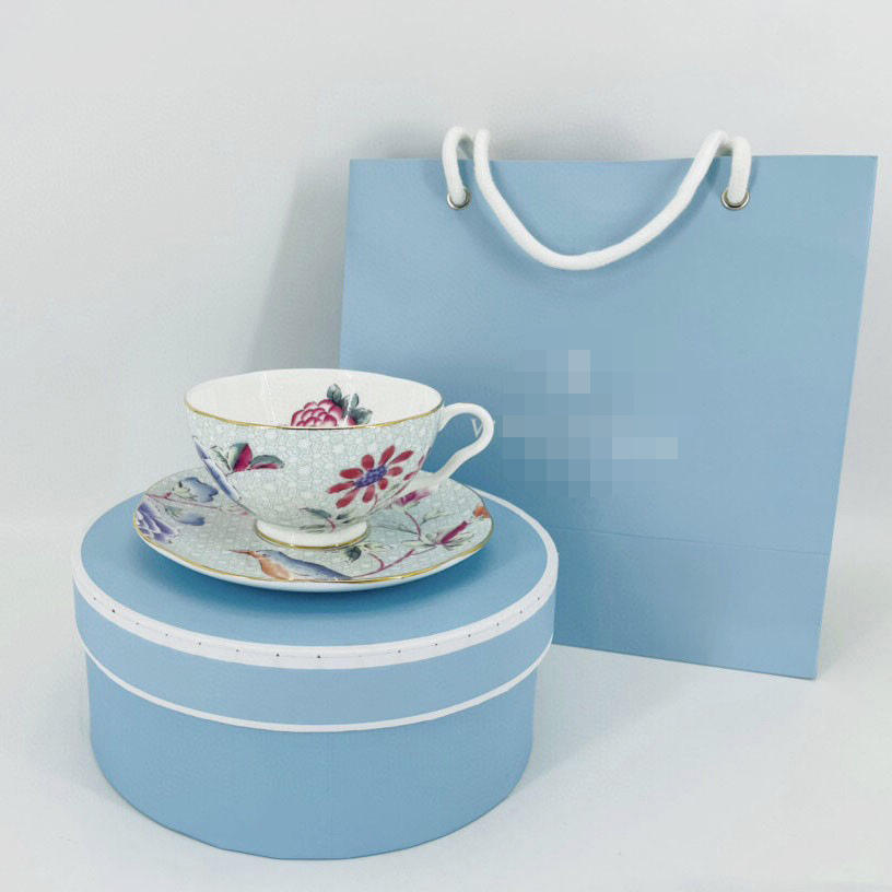 Green cup and saucer