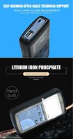 Testeur de résistance interne de batterie au lithium à 4 fils d'origine haute précision Instrument de test de batterie de stockage Diagnostic
