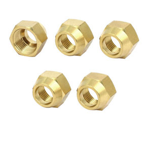 1/4 ''3/8" 1/2 "5/8" 3/4 "Nén Lắp Lục Giác Brass Flare Nut - Product Image 5