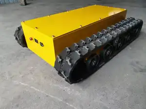 Customisable Rubber Tracked Chassis With 48V 1.5Kw Motor Length 1250Mm