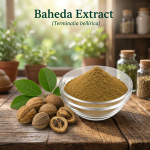 Extrait de Terminalia Bellirica en poudre, séché par lyophilisation, 60% de tannins - Product Image 1