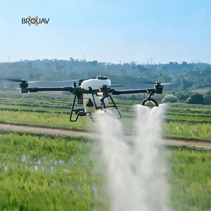Dron Agrícola BROUAV U150, 80L de Pulverización/120L de Esparcimiento, Carga Útil de 85 kg, RTK, Radar Dual de 360°, Económico y Fácil de Operar - Product Image 1
