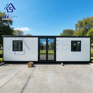 Casa Contenedor Prefabricada Expandible de Estructura de Acero de 40 y 20 Pies, con 1, 2, 3, 4 o 5 Dormitorios, Casa Móvil de Jardín, Tipo Granny Flat - Product Image 2