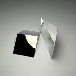 منشور مثلثي BK7 بزاوية قائمة، نظارات تسلق لانكسار وانعكاس الضوء الداخلي - Product Image 2