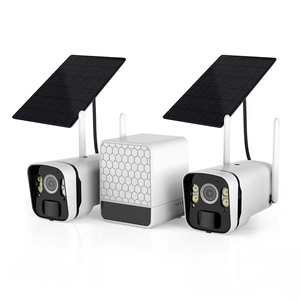 FENGHE <span class=keywords><strong>Camera</strong></span> Wifi Năng Lượng Mặt Trời Hệ Thống <span class=keywords><strong>Camera</strong></span> Nvr Không Dây 3MP Với Bộ Nvr Wifi Tấm Pin Mặt Trời - Product Image 1