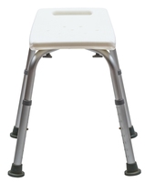 Siège de bain en aluminium Banc de salle de bain Chaise de douche pour personnes âgées et handicapées pour les fournitures de thérapie de réadaptation