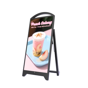 Pantalla LED portátil para publicidad exterior, con batería, móvil, para carteles digitales. - Product Image 6