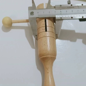 Tube sonore en bois Orff, instrument de musique professionnel, aides pédagogiques musicales pour l'éducation préscolaire - Product Image 3