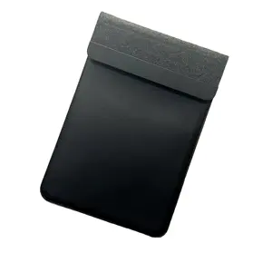 QI 15w笔记本电脑套筒无线充电皮革4合1MacBook套筒无线充电，适用于手机和耳塞，配有CE工厂