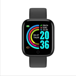 Rastreador de fitness deportivo a prueba de agua Frecuencia cardíaca BT <span class=keywords><strong>Y68</strong></span> <span class=keywords><strong>Smartwatch</strong></span> para hombres Mujeres Reloj inteligente An - Product Image 4