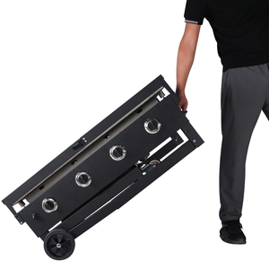 Gexiang Customizable Steel <strong>Propane</strong> <strong>BBQ</strong> <strong>Grills</strong> <strong>Best</strong> Quality Heat Knob Controlled for Outdoor Use - Product Image 1