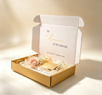 Boîte en carton pliable personnalisée en forme d'avion, emballage cadeau, cosmétique, vente au détail