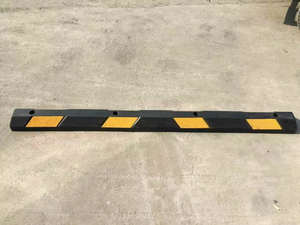 उच्च गुणवत्ता 1830 मिमी भारी ड्यूटी कार पार्क रबर व्हील स्टॉपर 183 सेमी पार्किंग ब्लॉक - Product Image 4