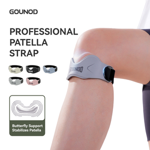 Correa de Rodilla para Alivio del Dolor y Soporte del Tendón Rotuliano, Bandas de Silicona para la Rodilla para Baloncesto y Running - Product Image 2