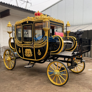 รถม้าไฟฟ้าแฟชั่นหรูหรา ปี 2026 สำหรับการเดินทางชมวิว ท่องเที่ยว งานแต่งงาน รถม้าสั่งทำพิเศษ - Product Image 1