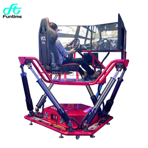 Funtime tốc độ cao thực tế ảo xe lái xe mô phỏng, thực tế ảo công viên giải trí <span class=keywords><strong>3D</strong></span> đua mô phỏng - Product Image 1