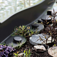Bordure de jardin en plastique flexible de haute qualité, prix de gros Taurus, bordure de pelouse en plastique vert, installation sans creuser