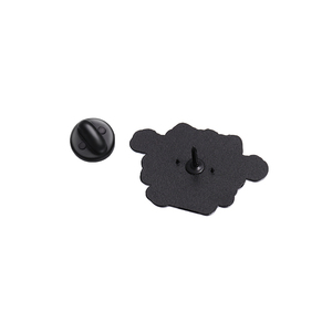 Spilla Smaltata con Scritta 'And yet Despite the Look on My Face You're Still Talking' per Zaino - Product Image 3