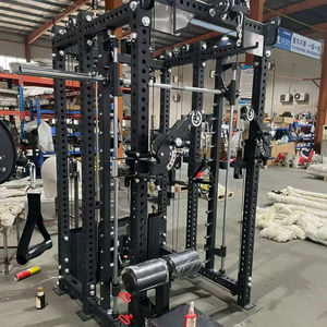 Rack da Palestra Commerciale Altamente Personalizzabile, Macchina Smith, Sistema a Cavi, Rack per Squat, <span class=keywords><strong>Trainer</strong></span> Funzionale per Allenamento Completo - Product Image 1