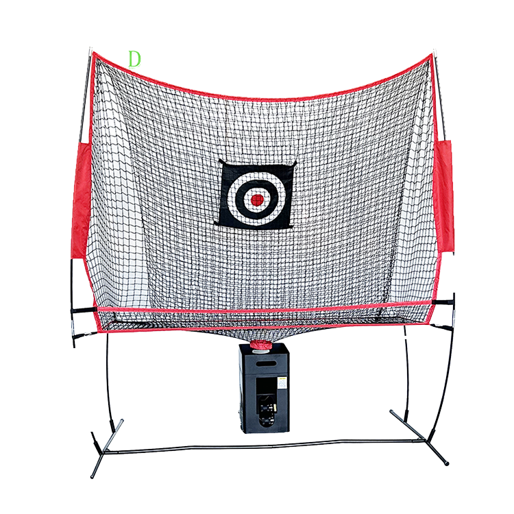 Dgoty HQS-P2-S App Remote Control Small Throwing Machine Pickleball Training Equipment 100 Balls Easy Durable Tennis Training