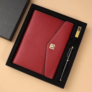 Juego de Regalo de Cuaderno de Tapa Dura A5 con Logotipo Personalizado al por Mayor, Diario, Libreta de Negocios, Regalos Corporativos Ejecutivos - Product Image 5