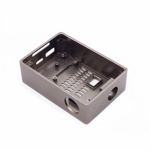 カスタムブルーアンプフロントパネルアルミケース電子住宅CNCサービス製造アルミ製 - Product Image 5