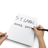 Étiquettes A4 en papier pour imprimante d'étiquettes, autocollants de Logo, étiquettes blanches, produits d'étiquettes
