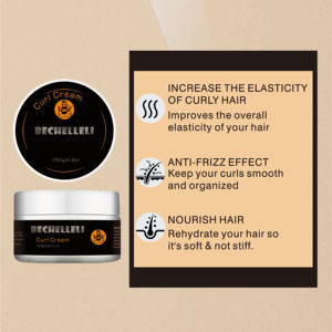 Crème hydratante et définissante pour boucles 4C à l'huile d'argan, marque privée, favorisant la croissance des boucles, produits coiffants, MOQ - Product Image 3