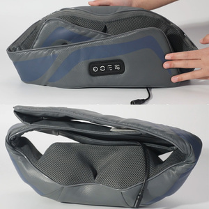 Chal de masaje inteligente de cuello y hombros de alta calidad, masajeador de vibración Shiatsu, masajeador de relajación <span class=keywords><strong>Cervical</strong></span>, alivio del dolor - Product Image 4
