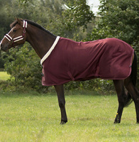 Manta Premium para Caballos, de Lana, Absorbente de Sudor, para Mayor Comodidad y Calor